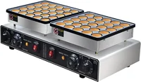 Dutch Pancake Baker, 50PCS 1900W Commercial Electric Nonstick Waffle Maker Machine ， 1.8 Inches Pancake Maker Machine Dutch Poff 2