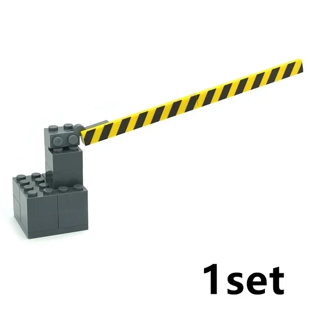 Enhanced Train Accessories and Building Block Set with Wheel Track Parts and Power Functions