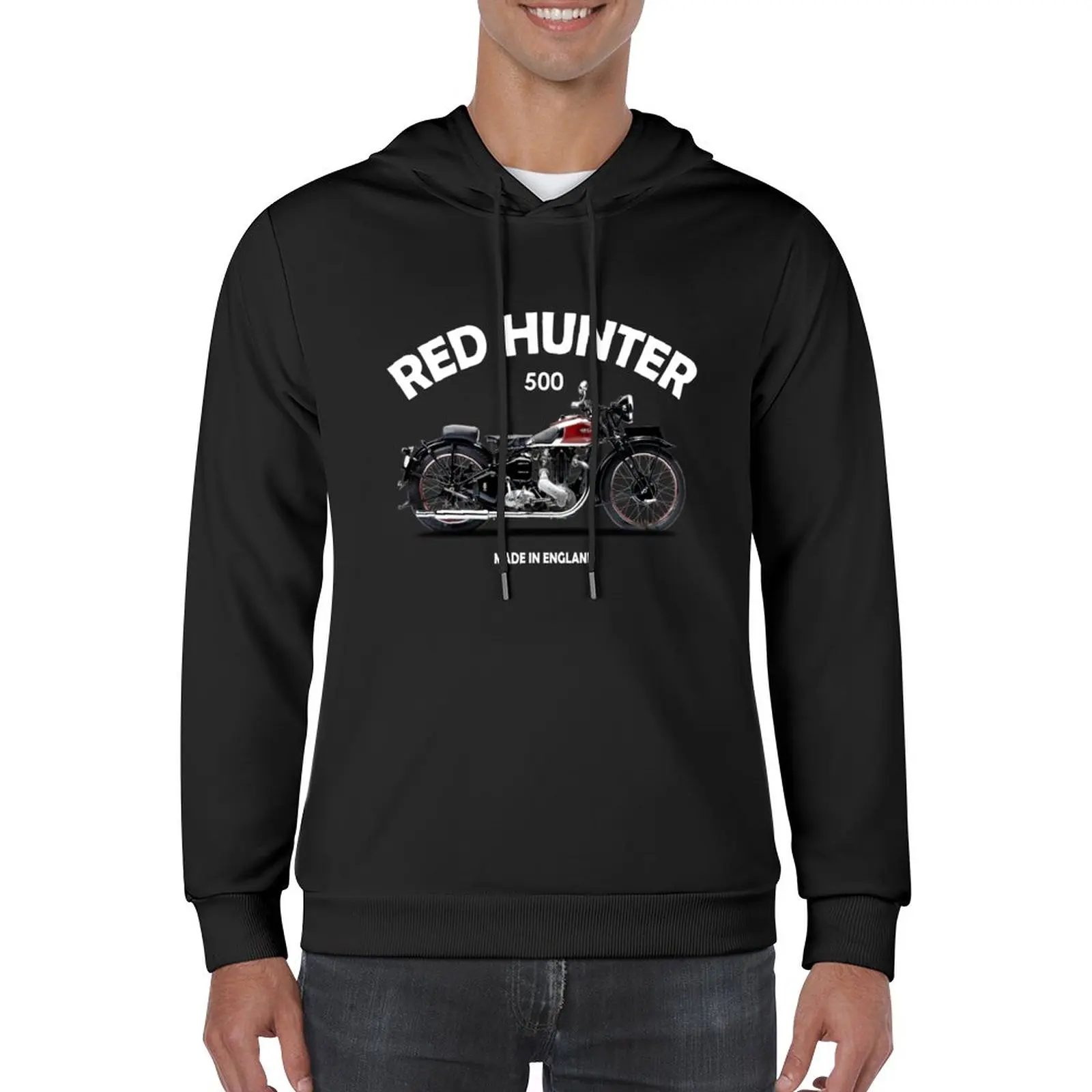 

New The 1935 Red Hunter Pullover Hoodie men's coat graphic t shirts men men's oversize hoodie