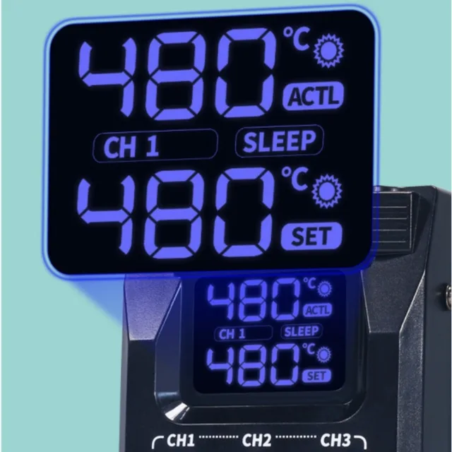 YIHUA 939D+ IV 90W Soldering Station 200-480℃ 4