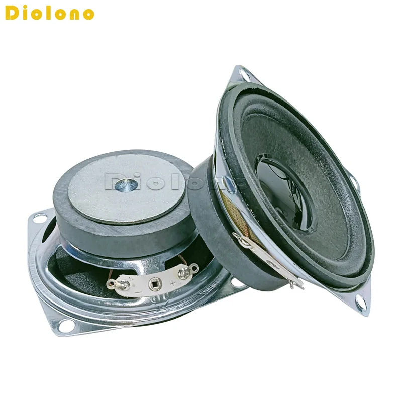 4 Ohm 3W 66MM 2.5 Inch Square Speaker 45MM External Magnetic Foam Edge Height 29MM diy Speaker