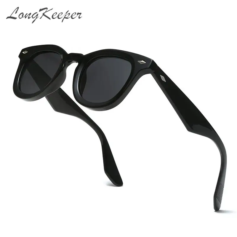 LongKeeper 2023 Luxury Polarized Sunglasses Men Women Oval Fashion
