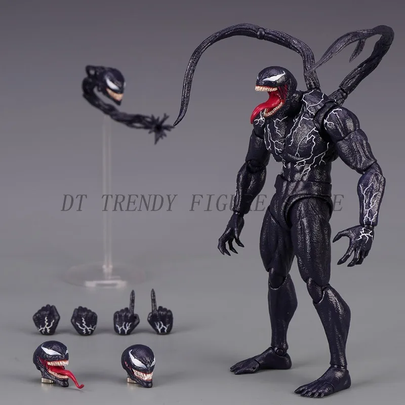 

20cm SHF Venom Symbiont Action Figure PVC SHF Venom 2 Let There Be Carnage Collection Movable Model Ornament Toys Childs Gifts