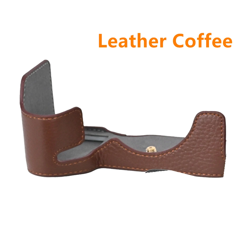 Premium PU Leather Half Base Bag Body Case Cover