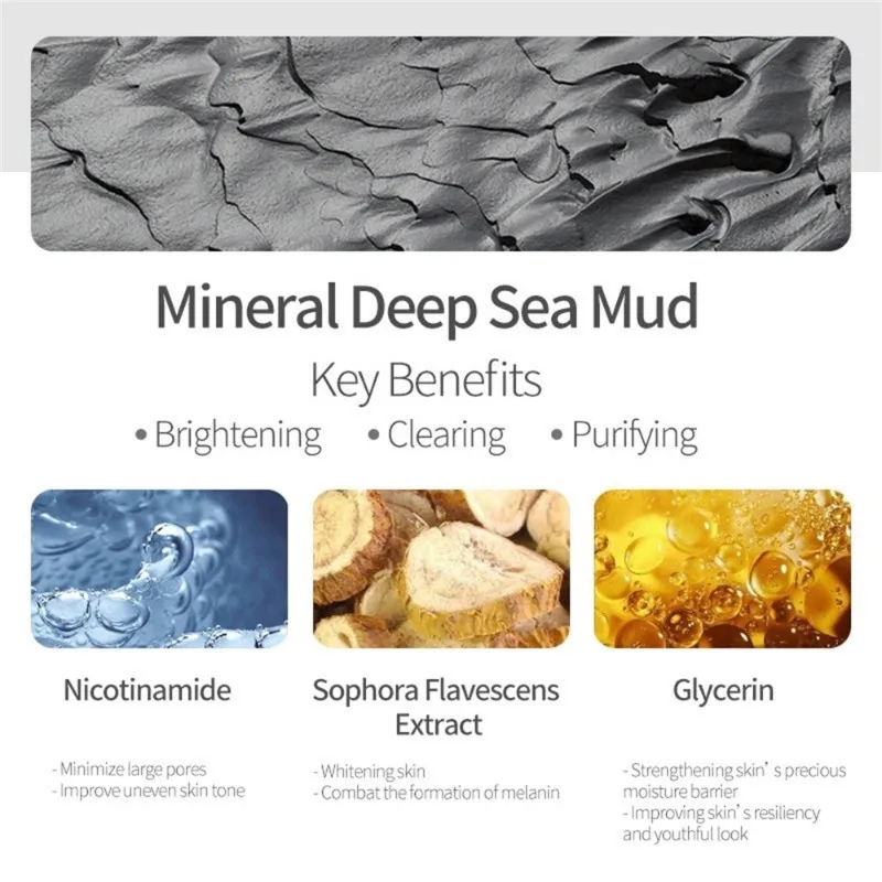 Deep Sea Mud Volcanic Mud Whitening Body Wash for Dark Skin Exfoliating Dirt Moisturizing Cleansing Shower Gel Bath Body Works body wash