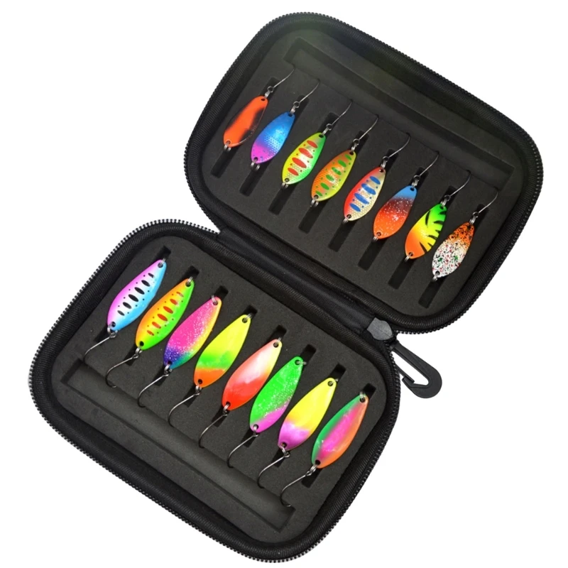 16Pcs Spinner Bait Set Metal Fishing Lures 2