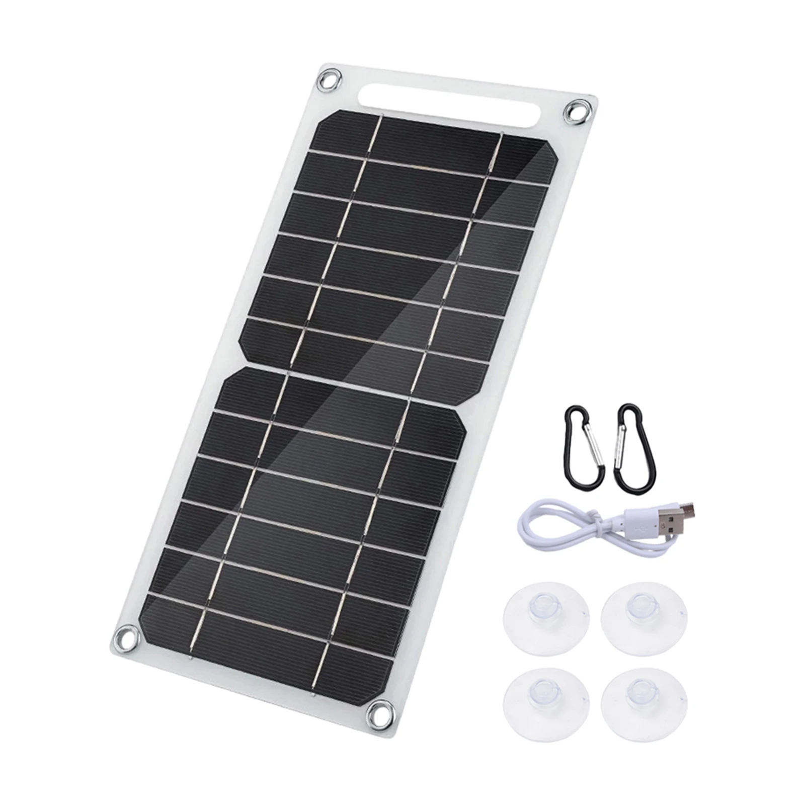 

6W Solar Kit 5V Outdoor Solar Mobile Phone Charging Panel Flexible Solar Panel Home Improvement DIY Supplies And Accessories