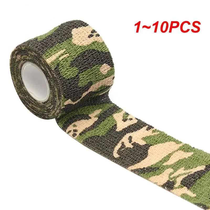 

1~10PCS Self-adhesive Adjustable Multipurpose High-quality Versatile Reliable Camouflage Bandage For Outdoor Activities