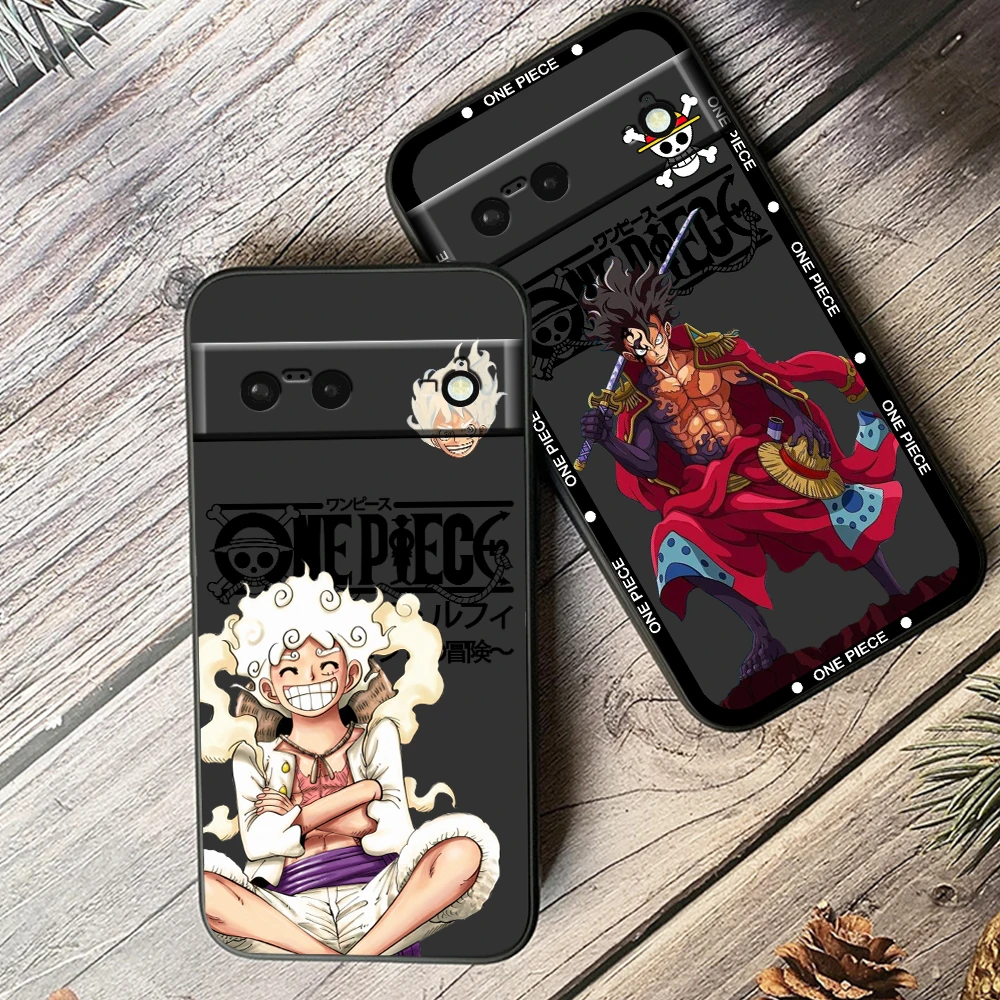 One Piece Luffy Cartoon Art For Google Pixel 9 8 7A 7 6A 6 5A 5 4