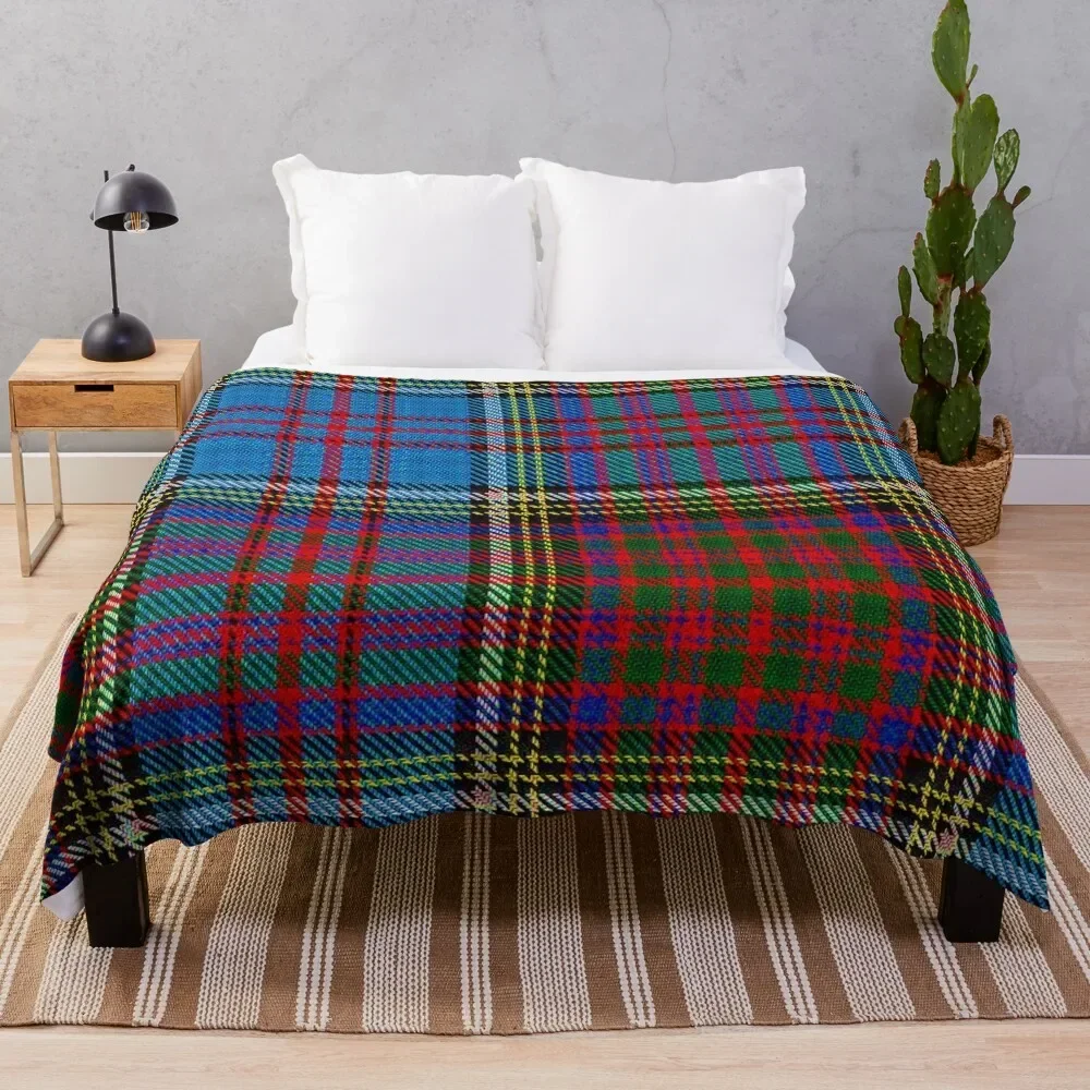 

Anderson Clan Standard Tartan Throw Blanket Thermals For Travel Winter beds Softest Blankets