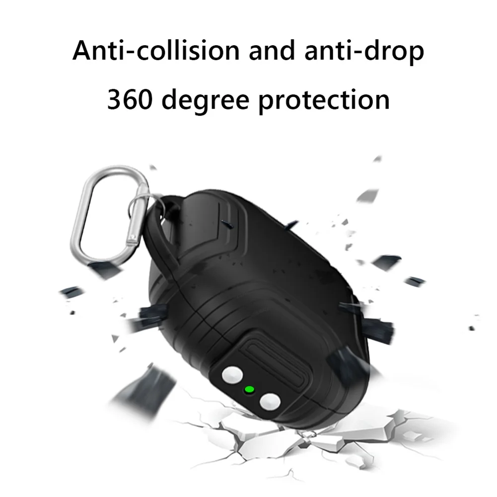 KICHOUSE Housse De Protection Pour 2 écouteurs Sans Fil Avec Motif