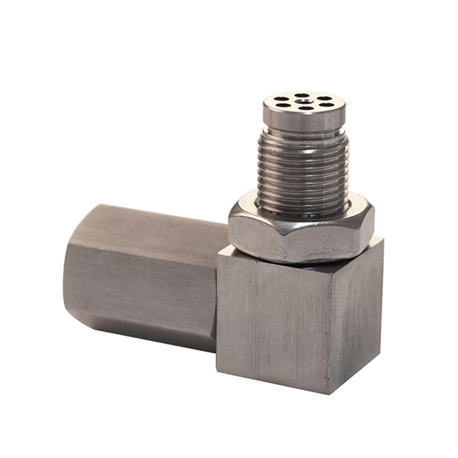 Car Universal O2 Oxygen Sensor Spacer Engine Light Adapter Bung Catalytic Converter Fix Iron Nickel Plating oxygen sensor 5