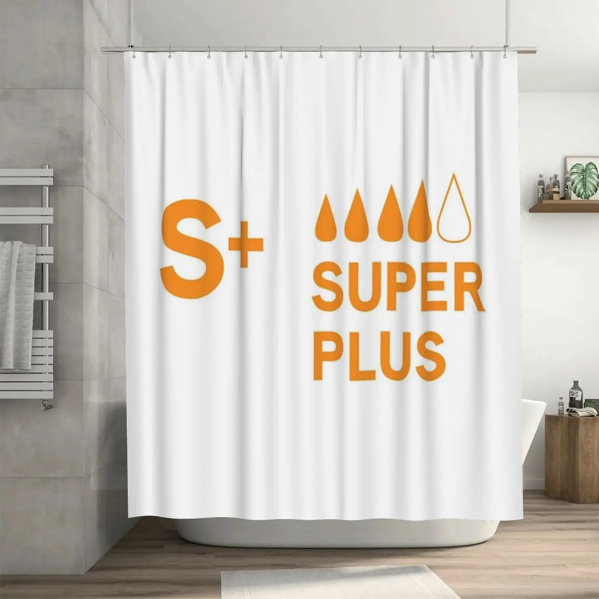 

Занавеска для душа 72x72 дюйма с крючками