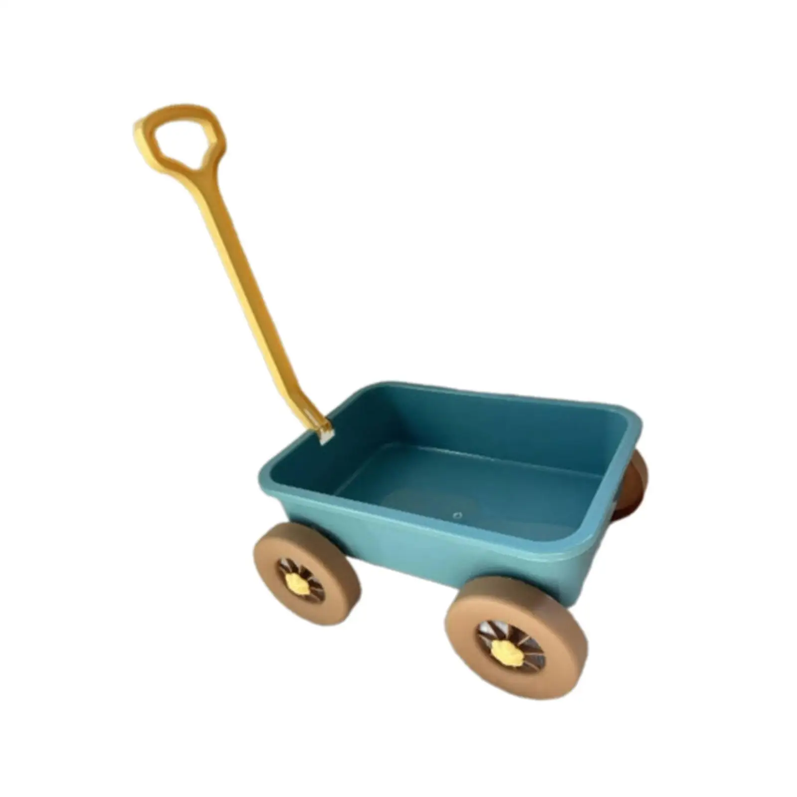 Pretend Play Wagon Play Motor Vehicles Storage Car Practical Small Wagon Toy Beach Toy for Seaside Yard Gardening Home Kids