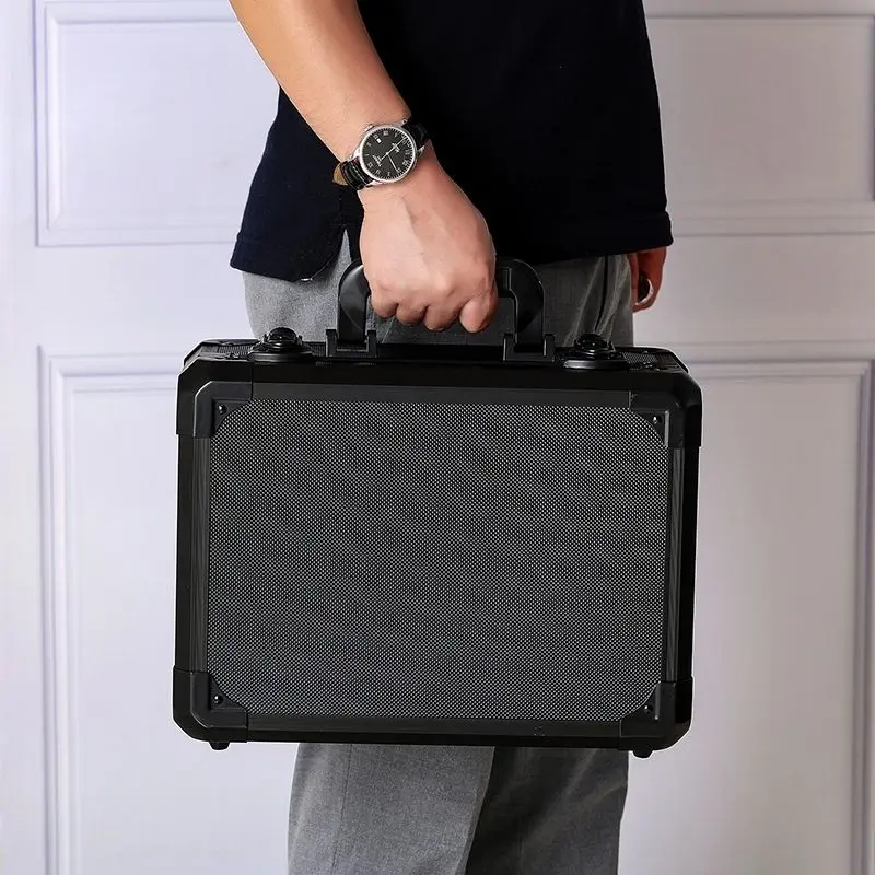 Luxury Watch Storage Boxes Men Mechanical Wrist Watches Organizer Box with Lock Portable Travel Watch Bracelet Organizing Case