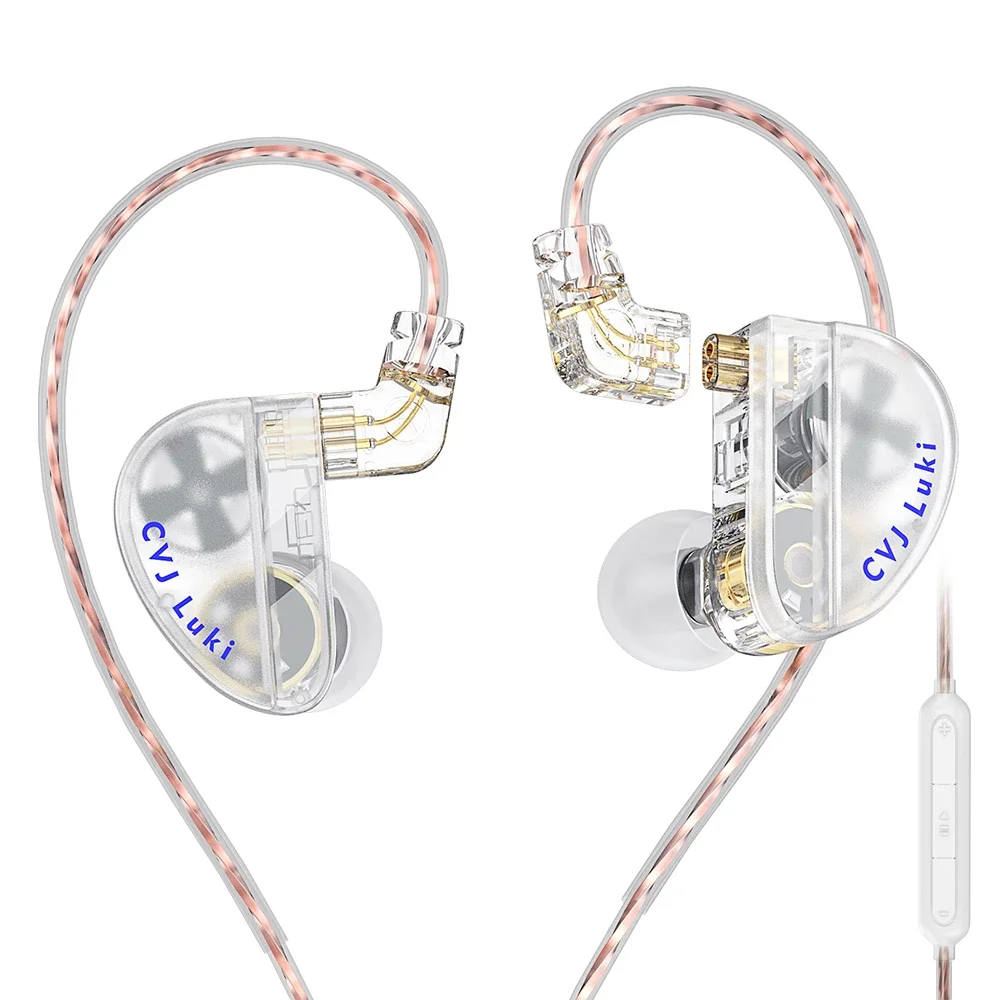 CVJ Medusa 10mm デュアルマグネット イヤホン Cvj lukiインイヤー