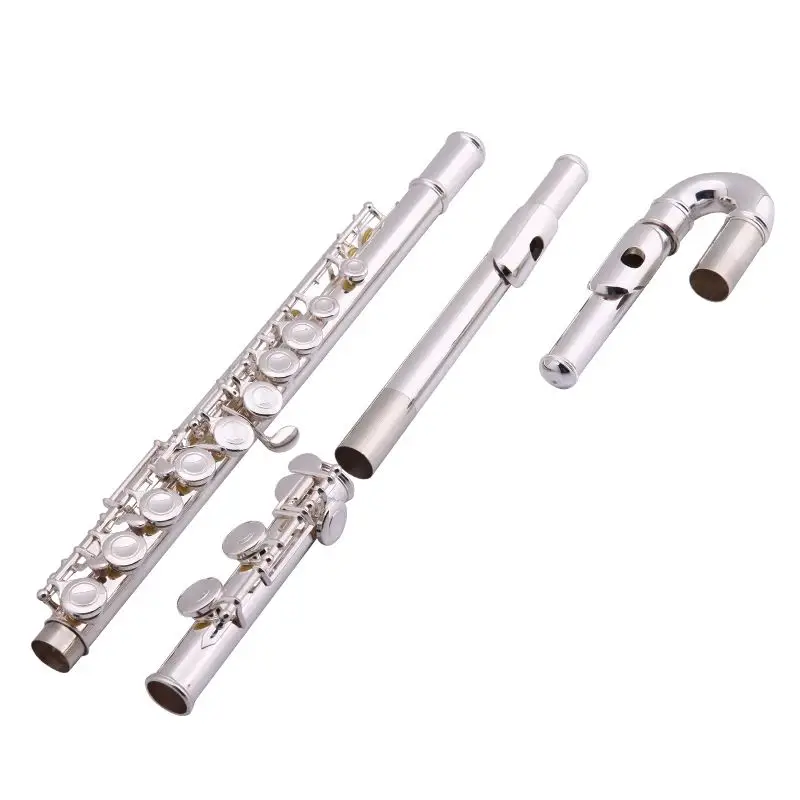 Hot Selling Flute PFA 201ESU Curved Headjoints Split 16 keys Closed Hole C Tune Nickel Silver with case