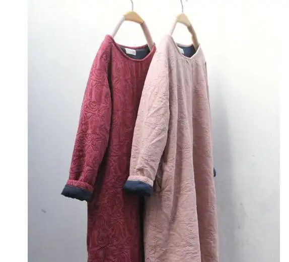 

Thick Dress Long Gown Muti color Women dress P070