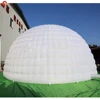 Outdoor 10m Dia Giant Inflatable Igloo Tent Dome Commercial White Inflatable Canopy 6