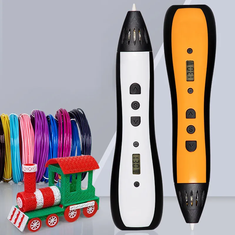 Luxmoc Intelligent 3D Pen PLA Filament DIY Three-Dimensional Toys Models Printing Pen Low Temperature 3D Drawing For Kids