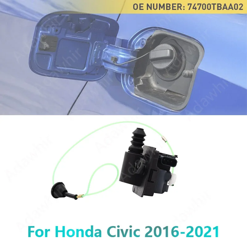 

Новый привод крышки топлива 74700-TBA-A02, газовая дверь в сборе для Honda Civic 2016-2021 74700TBAA02