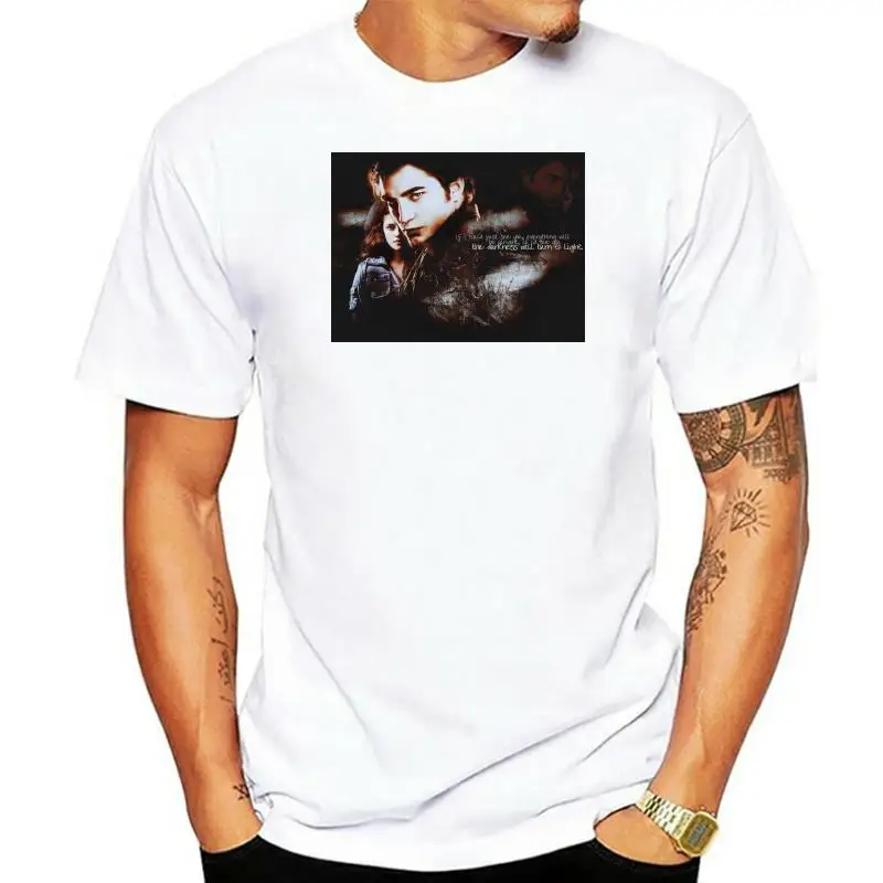 

Мужская футболка TSDFC Роберт Паттинсон TSDFC Повседневная футболка с длинным рукавом с 3D-принтом Графические Топы черная Унисекс Мужская женская футболка