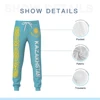 2025 Kazakhstan Flag Mens Sweatpants with Pockets Joggers for Men Sports Casual Sweat Pants With Drawstring 5