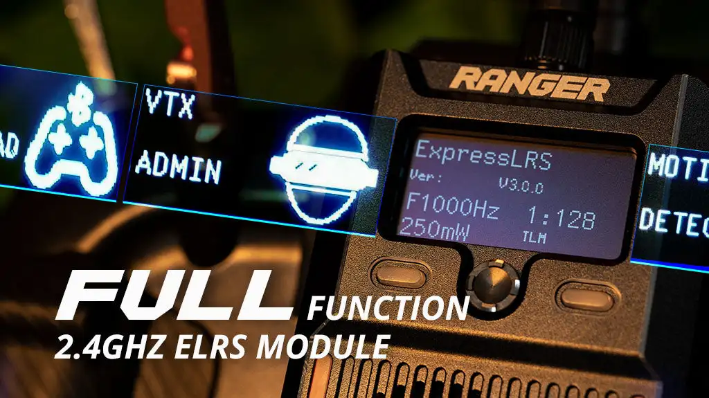 TLH DETEC FULL FUNCTION 2.4GHZ ELRS MODULE