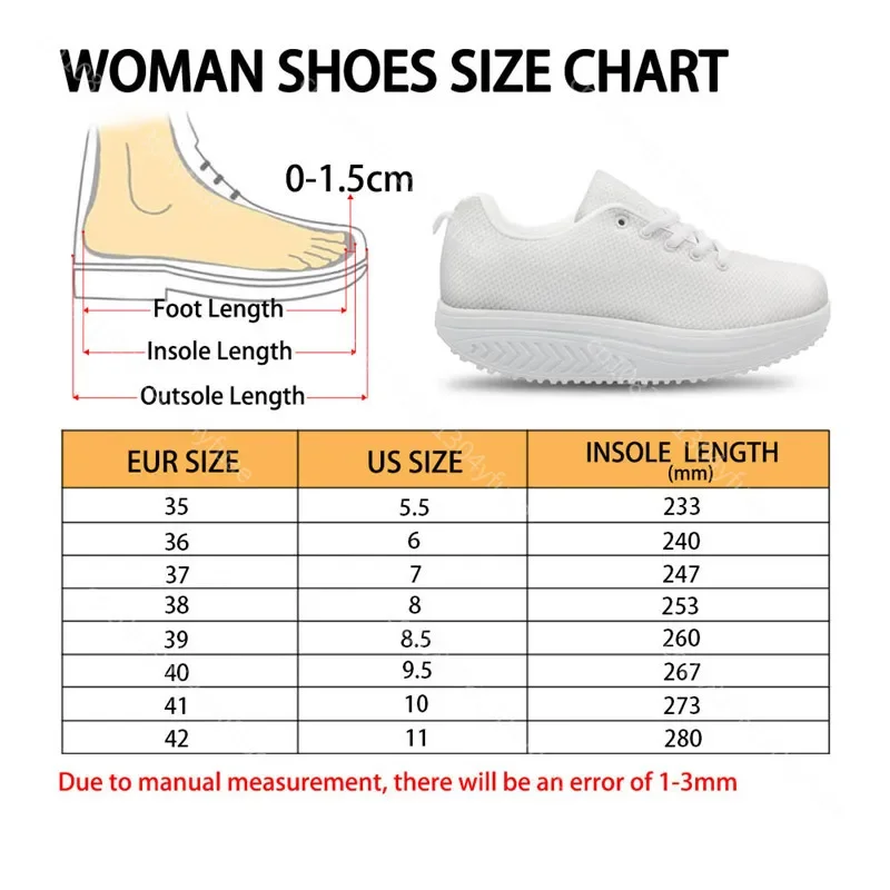 Spring Autumn Women's Swing Shoes Mesh Woman Platform Footwear Female Nurse Shoe Medical ECG Medicine Print Sneakers