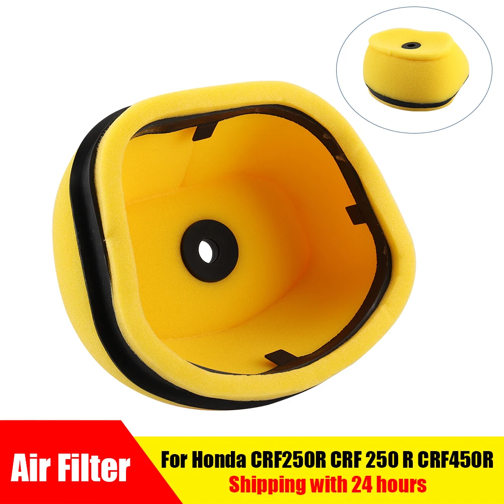 For Honda Crf250R Crf 250 R 2014-2017 Crf450R Crf 450R 2013-2016 Motorcycle Air Filter Intake Cleaner Intake Sponge