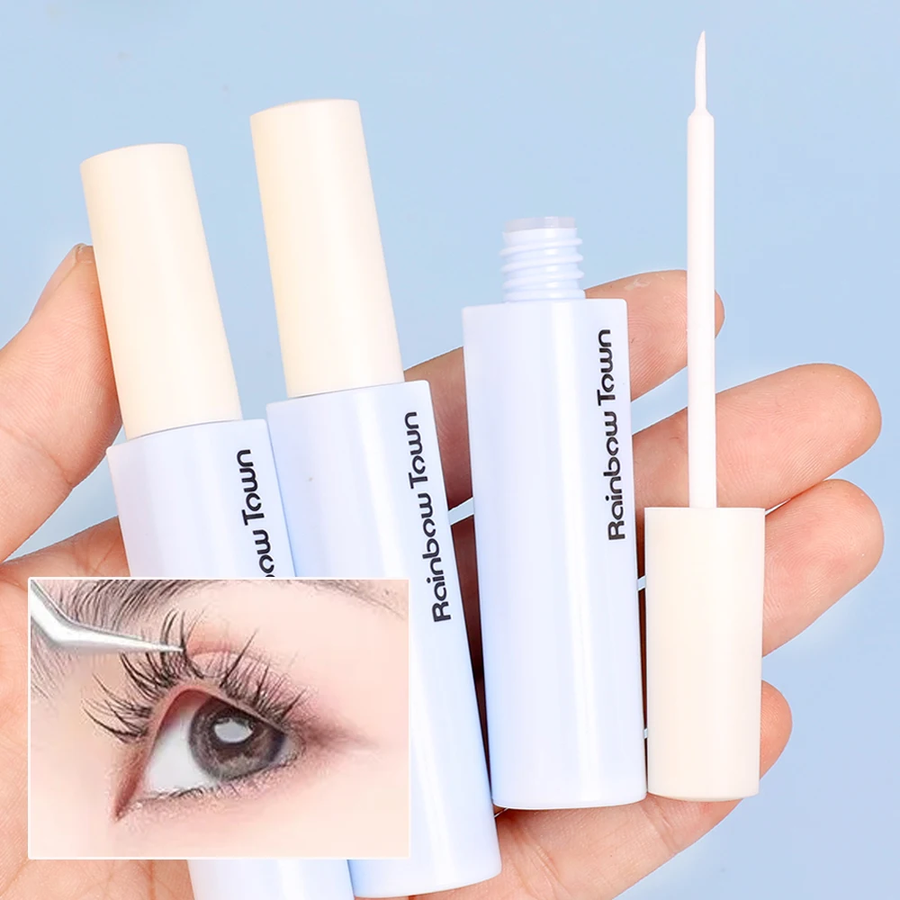 

Waterproof White Eyelash Glue Long Lasting Quick Dry Adhesive False Lash Glue Makeup Fake Eyelashes Extension Glues Cosmetics