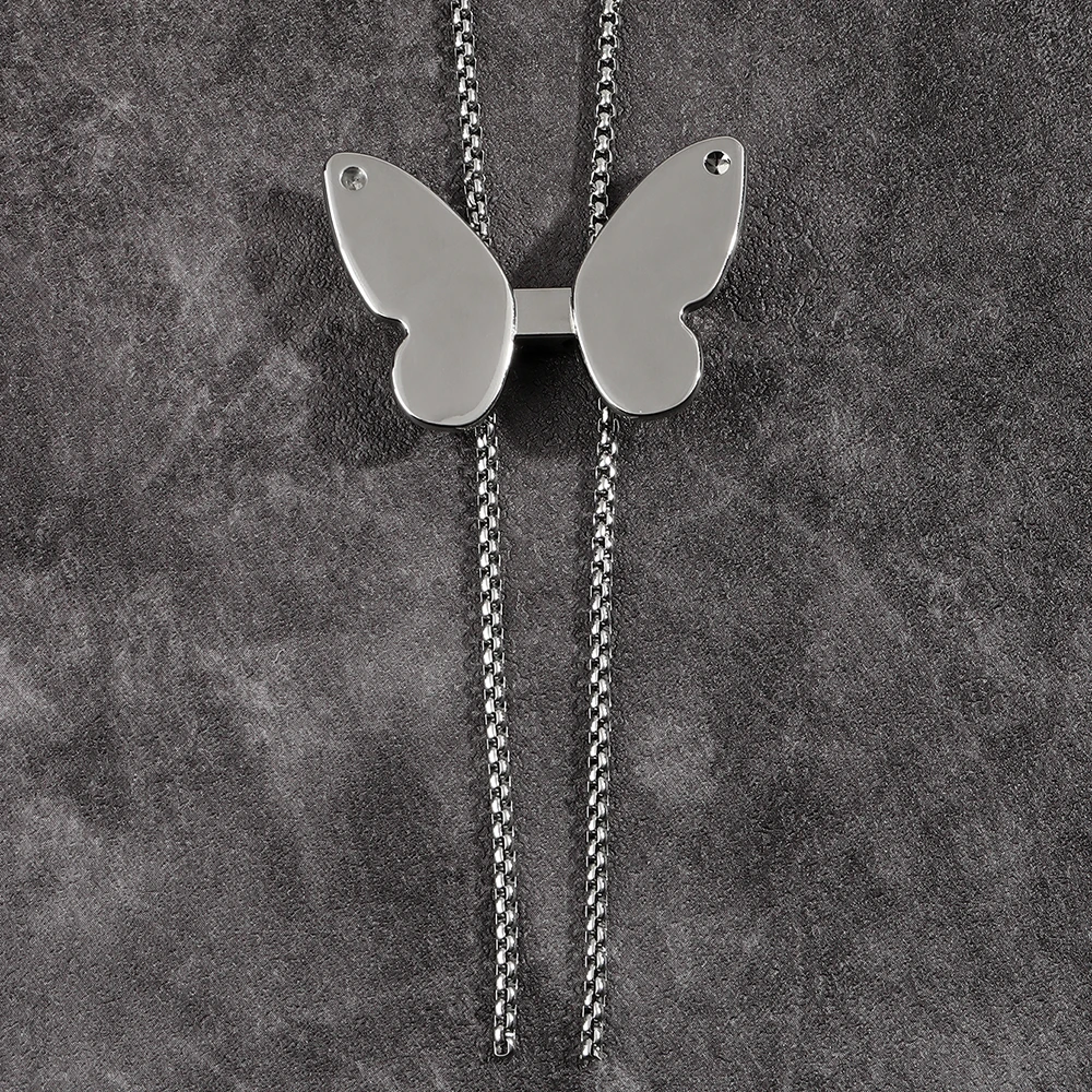 Die neue Taillenkette Accessoire Damenrock Dekoration Senior Sense Schmetterlingskette mit einer Halskette – Detail 5