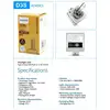 Philips HID D3S 35W Xenon Standard 4200K Auto Lamp Original Car Headlight Bright White Replacement Upgrade D3 ECE 42403C1, 1x 4