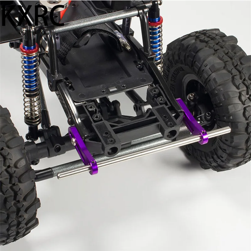 

Front and Rear Anti-collision Adjustable Bumper for 1/10 RC Crawler Car Traxxas TRX4 Defender Bronco AXIAL SCX10 RC4WD D90 Parts