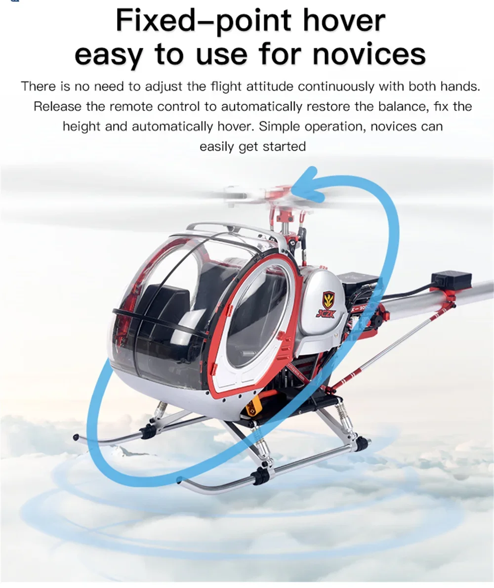 JCZK 300C PRO 470L DFC 6CH Schweizer Scale RC Helicopter KIT
