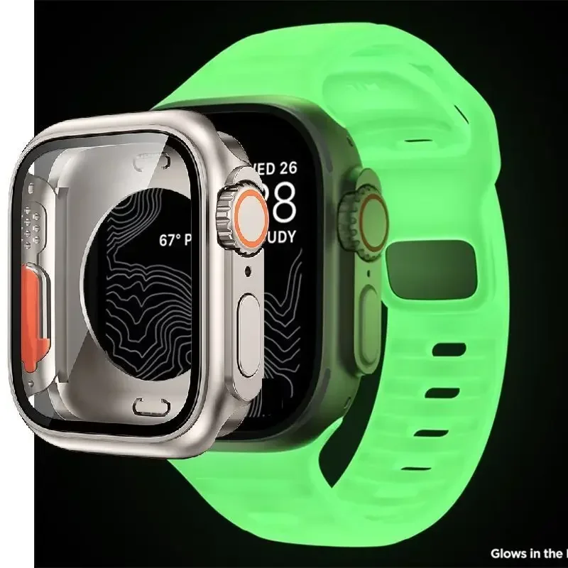 Silicone Smart Bracelet with Ultra Protective Case