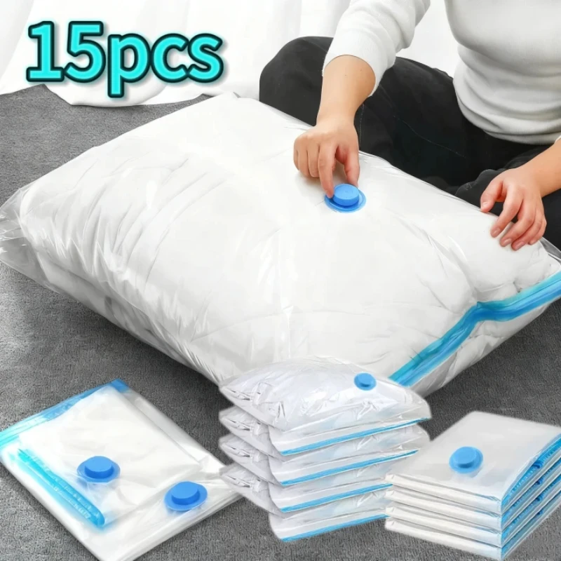 Thickened Vacuum Compression Bag Transparent Quilt Clothing Storage and Sorting Household