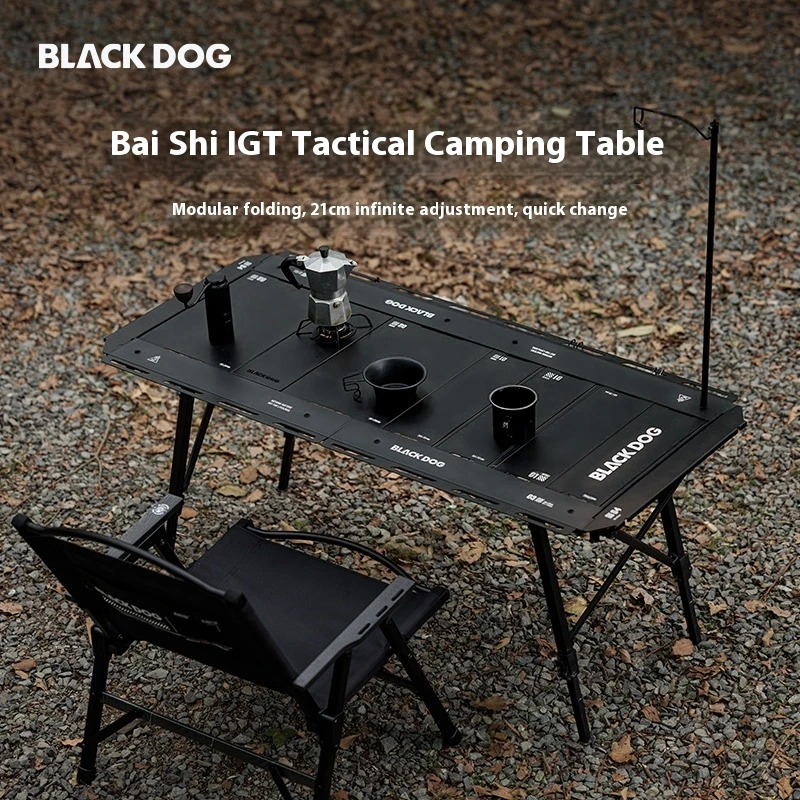 Naturehike BLACKDOG IGT Tactical Table Aluminum Alloy Portable