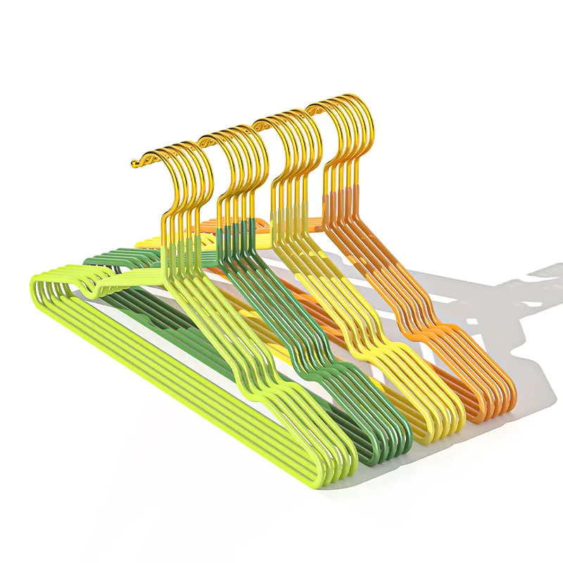 Non Slip Durable Heavy Duty Space Saving clothes hanger Coat Hangers No Shoulder Bump Suit Hangers for Adult Clothes