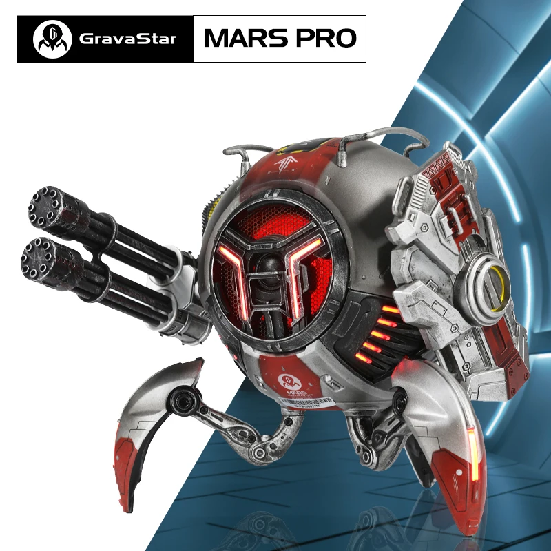Gravastar Bluetooth Speakers Mars Pro, Bass Boost, 15H Playtime, Stereo Sound Music Box Bluetooth Portable Wireless(Buy 1 Get 1)