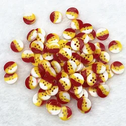 Wholesale 30 - Pack Multicolor Round Resin Sewing Buttons with 4 Holes (12.5mm), Perfect (54)