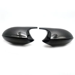 Sleek Sport - Style Mirror Cover (Carbon Fiber Pattern)
