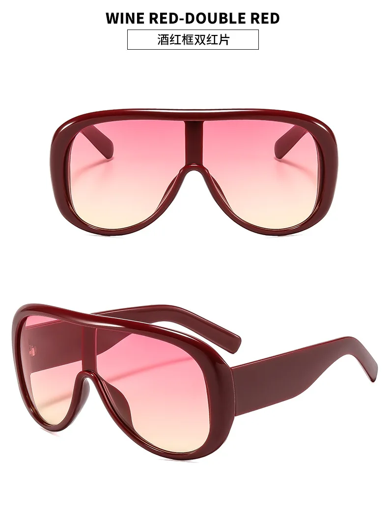 Y2K-Sonnenbrille im One-Piece-Design für Damen, neue modische Leoparden-Farbverlauf-Sonnenbrille, übergroße Sonnenbrille für Damen, sexy Fahrbrille, UV400-Schutz – Detail 14