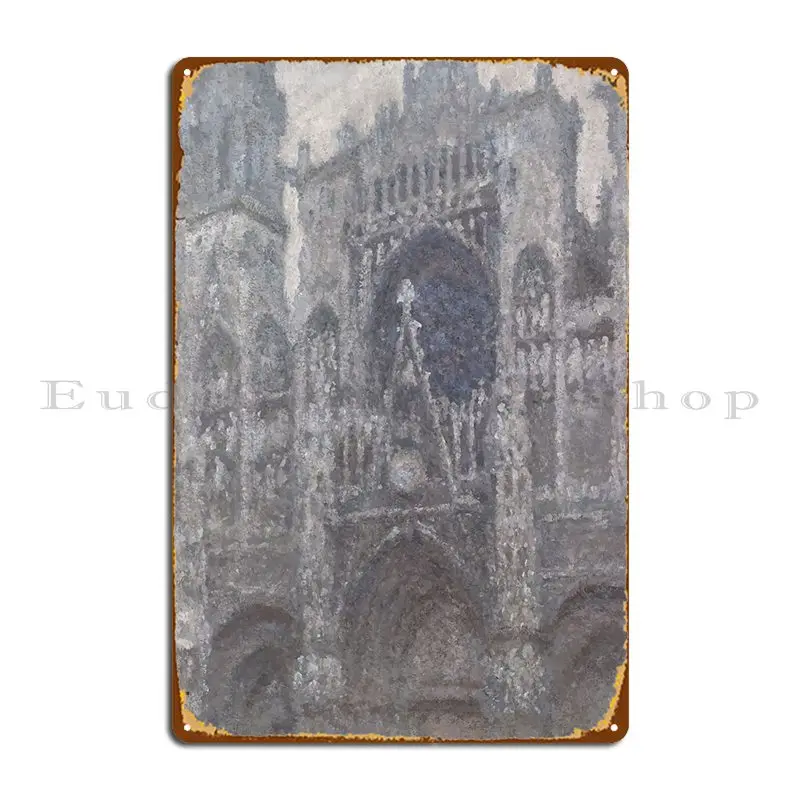 

Металлический плакат в виде таблички Клода Моне для гаража гостиной, железный плакат