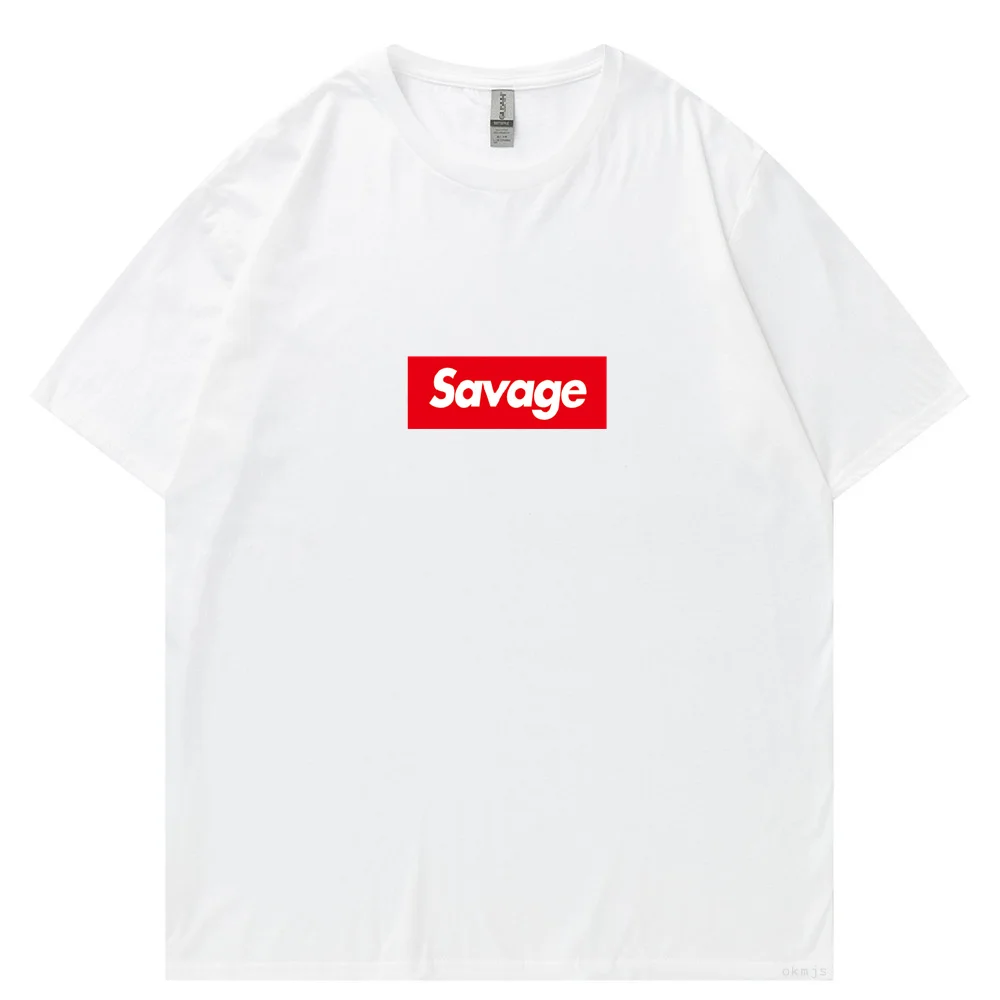 Savage Fuy Mes t shirts New Male Tshirts Hip Hop Sweat T-Shirt Summer Tops Cotto Oversize Me Clothes tshirts for_voghion.com