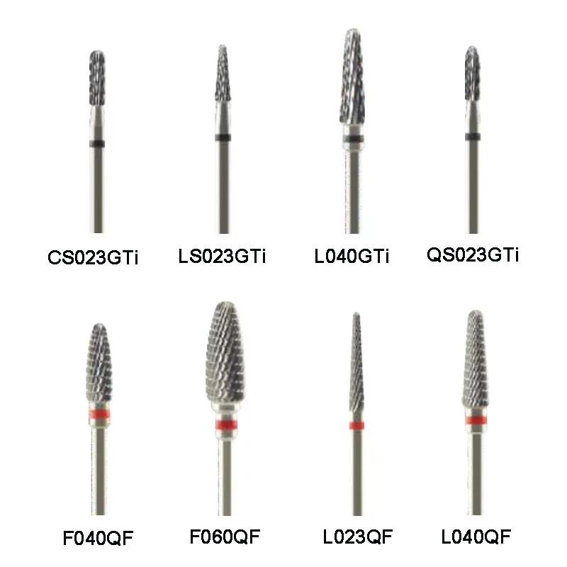 235mmTungstenCarbideCutterBursLabBurStraightEdgeSpiralCut