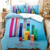 Cartoon Number-Blocks Bedding Set Duvet Cover Bed Set Quilt Cover Pillowcase Comforter King Queen Size Boys Adult 4