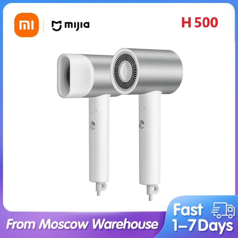 

XIAOMI MIJIA Water Ionic Hair Dryer H500 Nanoe Hair Care Professinal Quick Dry 20m/s Wind Speed 1800W Smart Temperature Control