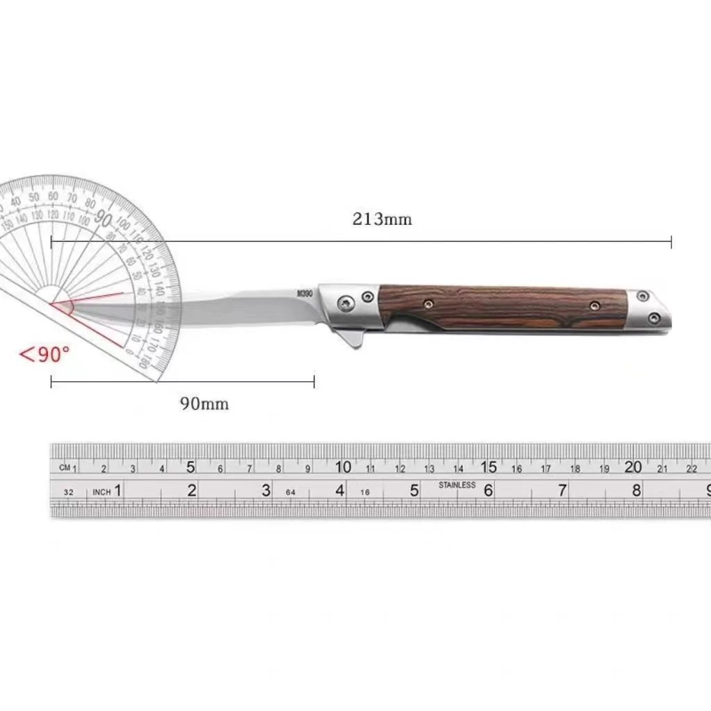 Folding Knife Stainless Steel Multi-Purpose Outdoor Camping Portable