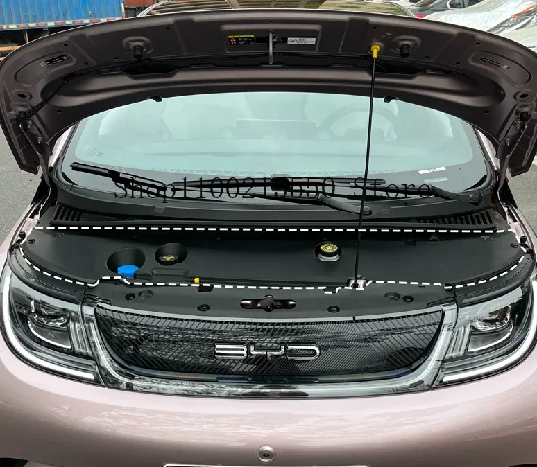 BYD 돌핀 EA1 2021-2023 후드 엔진 컴파트먼트 커버, 헤드라이트 커버, 개조 부품